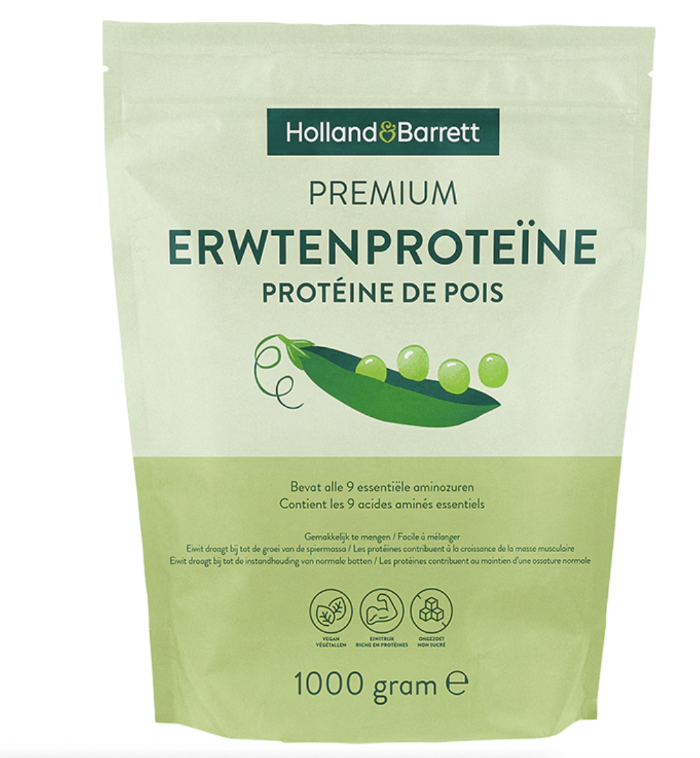 Holland & Barrett Premium Erwtenproteine Poeder - 1kg